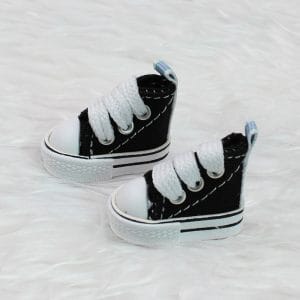 JS097 Canvas Sneakers (Black) 38mm x 19mm