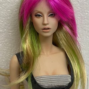 Jade Wig (Hot Pink/Lime Green) Size 8-9