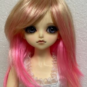JoJo Wig (Golden Blonde w/Pink) Size 7-8
