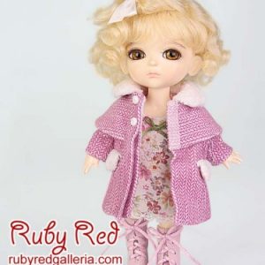 KA0009A Lovely Pink Costume (Lati Yellow) <b>No Boots</b>