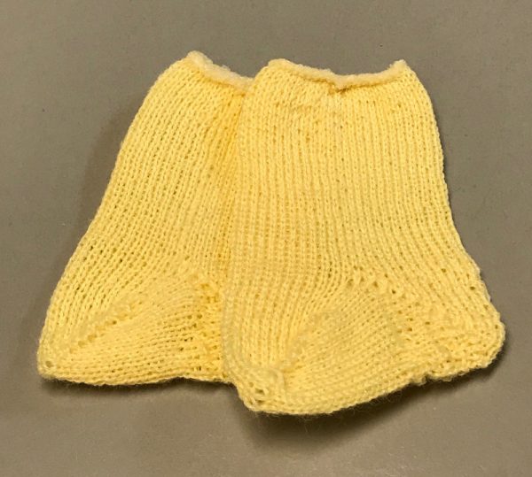 Kathe Kruse: Yellow Socks Fits 15" Dolls