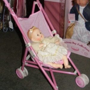 Small Umbrella Stroller Up to 12″ Dolls