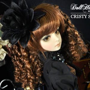 LW-498 Cristy Stone Steampunk Auburn Curly Wig (SD13)