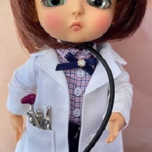 Lati Yellow Village Doctor G.Belle & Medical Tools Tan Full Set