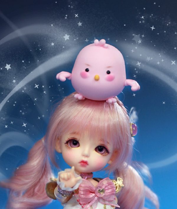 Magical Lati Bird 4cm PINK