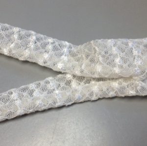 High Waist White Lace Leggings (Barbie Size)