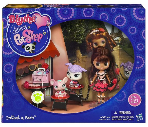 Littlest Pet Shop Blythe Travel Prettiest Pearl Set