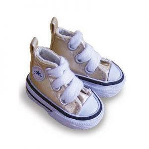 M6004-13 Gold Hi-Top Sneakers (Yo-SD)
