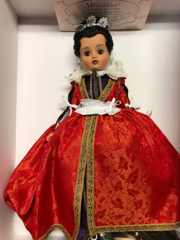 Pocahontas Cissy 21" Handmade Sample & Painted & signed by Doug James, artist