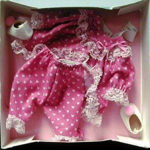 Madame Alexander Wendy Loves (Pink PJs) Outfit (For 8″ Dolls)