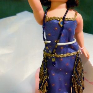 September Sapphire Flapper Portrette 10″ <b>Mint & Complete</b>