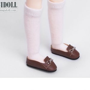 MigiDoll Tan Loafers 25mm (Fits C-Lovely Baby/Tiny Betsy/Etc)