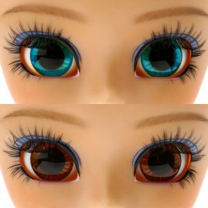 Pullip MIO Eye Chip (Light Blue & Brown)