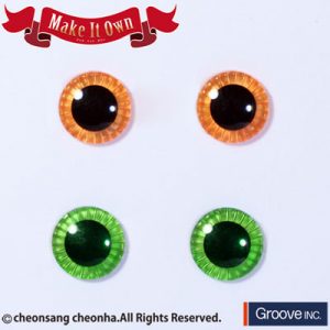 Pullip MIO Eye Chip (Amber & Light Green)