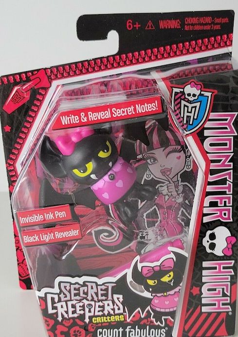 Boneca Monster High com Acessórios - Draculaura e Count Fabulous