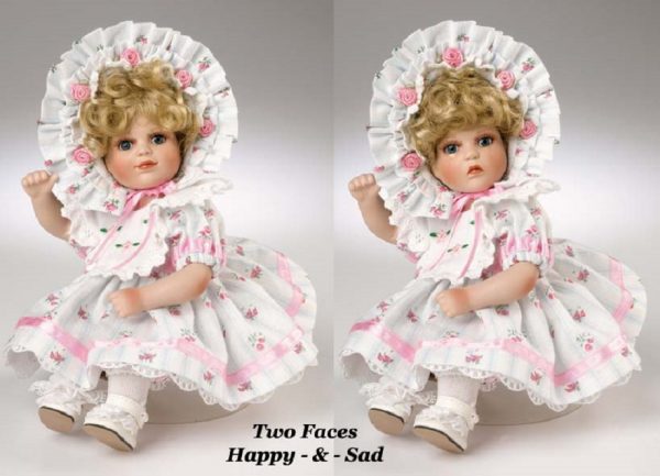 Mary Sunshine (Happy/Sad Face) Porcelain by Marie Osmond