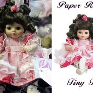 MARIE OSMOND Paper Rose Tiny Tot 5″ Porcelain