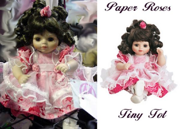 MARIE OSMOND Paper Rose Tiny Tot 5" Porcelain