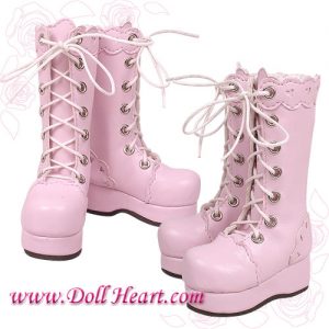 MS-190 MSD Shoes:  Pink Boots