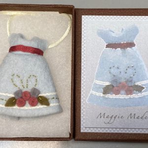 Maggie Iacona Maggie Made Pin/Necklace (Blue)