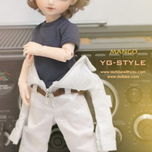 Be With You Mango White Jumpsuit & Hard Hat Outfit (Yo-SD Size)