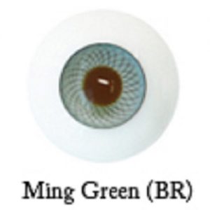 Meister Handmade Glass Eyes (Ming Green) 18mm