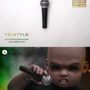 be with you Pumpkin ver. 30cm Fat Baby <b>MICROPHONE ONLY
