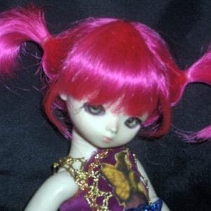 Mod Pippi Wig (Glamour Pink) Size 6-7