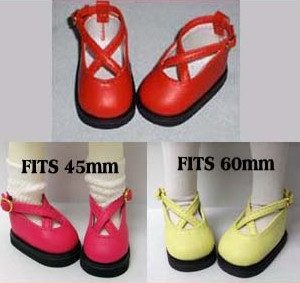 Cutie Kriss Kross Shoe (White) 60mm