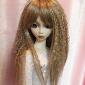 J-Rock Wig (Brown/Purple) Size 5-6