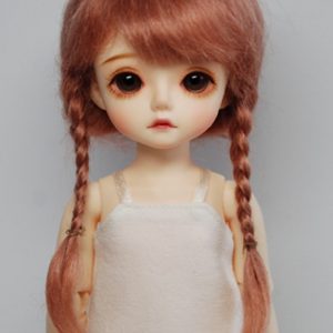 Anne Natural Mohair Wig (Dark Pink) Size 5-6