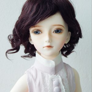 Baby Wave Mohair Wig (Dark Brown) Size 9.5-10.5″