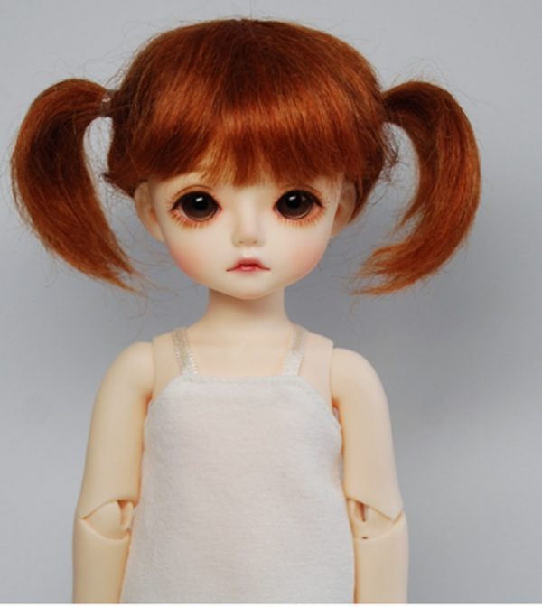 Twin Tail Mohair Wig (Carrot) Size 6-7