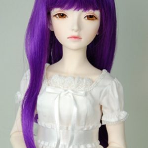 Long Straight Wig (Violet) Size 9.5-10.5″