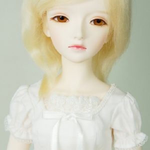 Long Mohair Wig (Blond) Size 9.5-10.5″