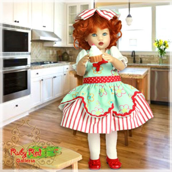 RA0085A My Good Girl Outfit for Riley & Friends (7.5")