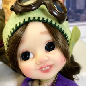 One of A Kind Wendy Mint  by Nikki Britt Centerpiece + Airplane