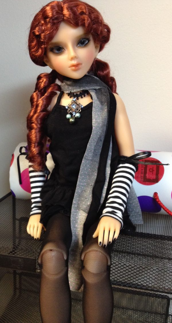 Miss Black Outfit (MSD Size)