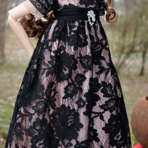 Cissy Flowers and Lace, a Classic Black Rag Doll for Girls