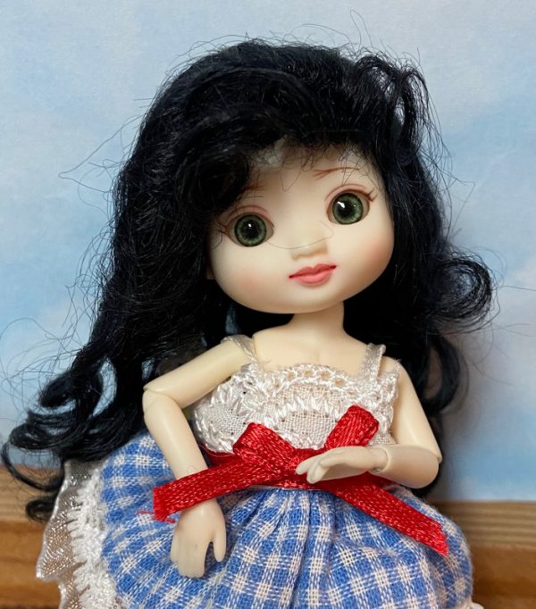 Nicole Mohair Wig (Black) Size 2-3 Amelia Thimble