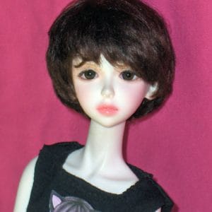 Nikki Mohair Wig (Light Brown) Size 7-8