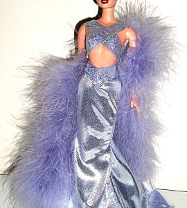 Lavendar Feathers Barbie