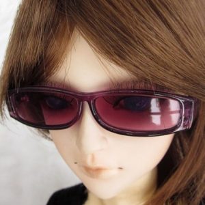 Eye Glasses – Purple Frames w/Purple Lenses (SD Size)