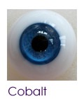 Eyes – Paperweight Glass Round 14mm Cobalt