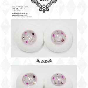 Oscar Doll Crystal Eye Pearl (16mm)
