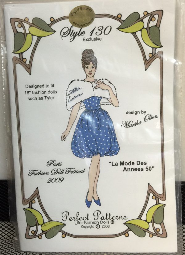 Perfect Patterns for Fashion Dolls Style 130 (2009 PFDF)