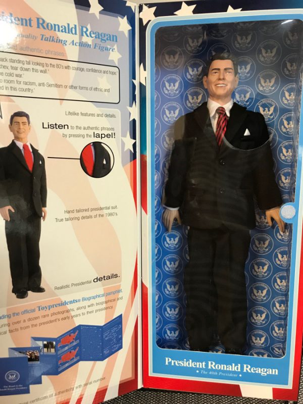 President Ronald Reagan #1 Talking Figure Needs Battery – Doll Peddlar