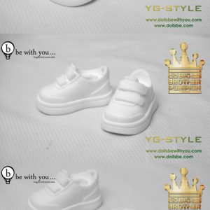 be with you Pumpkin Sneakers White (Fits 30cm)