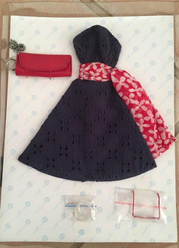 Randall Craig RTW Navy Strapless Dress Set 12"
