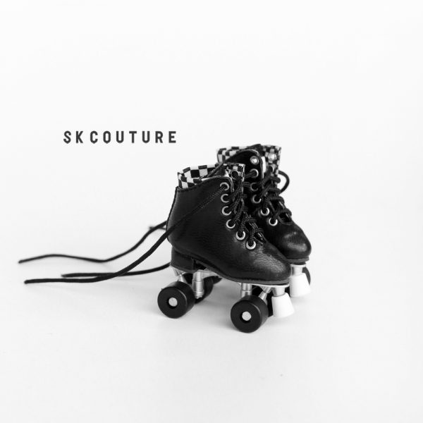 Roller Skates (Black) Boneka/Yo-SD/16" Fashion Dolls